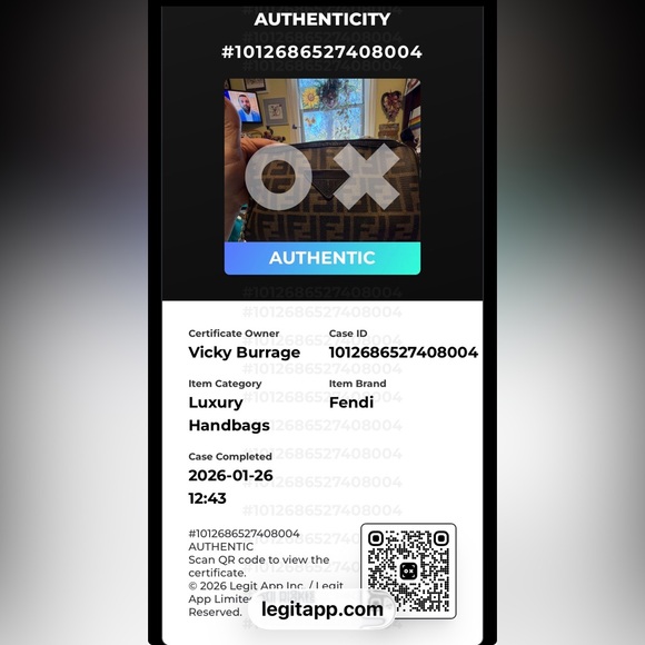 Fendi Tobacco Zucca Crossbody - Picture 10 of 10